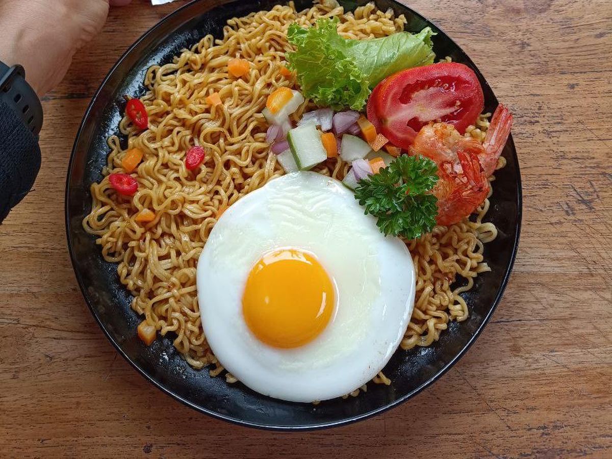 Indomie Goreng + Telur